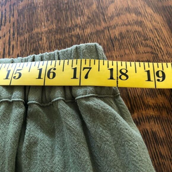 NEW Very J Olive Green Elastic Waist Shorts NWT - Picture 10 of 13